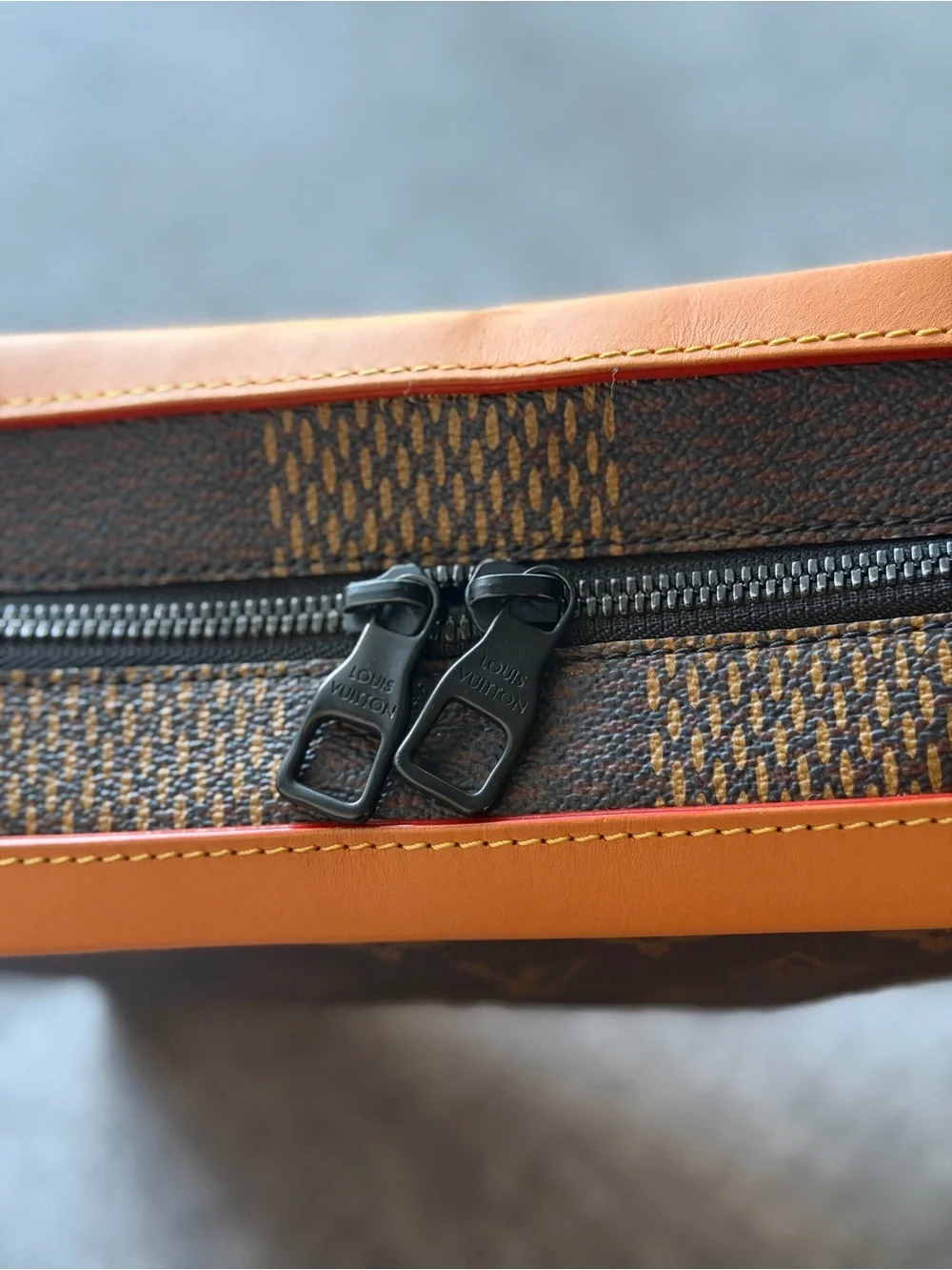 Louis Vuitton Men’s Monogram Brown Leather Trunk Crossbody Bag